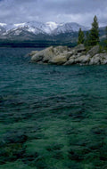 lake tahoe reflection 1980s 1990s A4 Photo Print