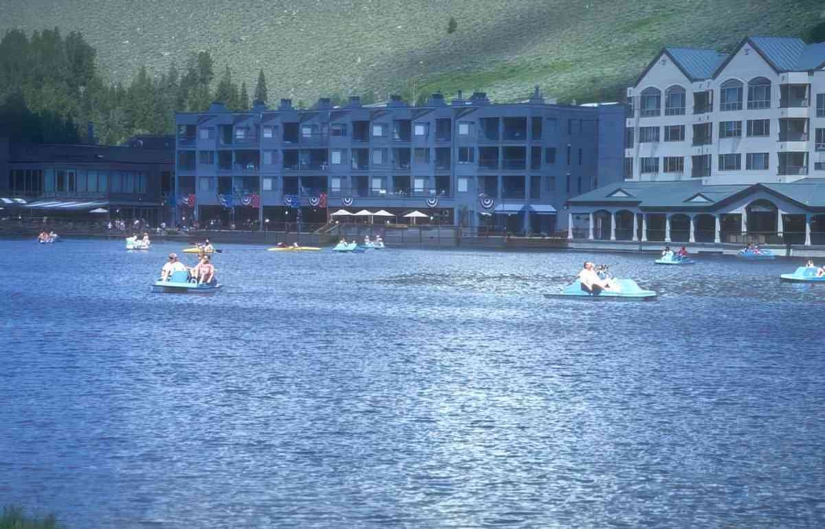 lake tahoe waterfront A4 Photo Print