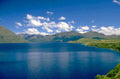 lake titicaca mountains 1980s 1990s A4 Photo Print