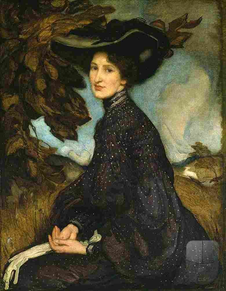 lam Miss Thea Proctor Art A4 Photo Print