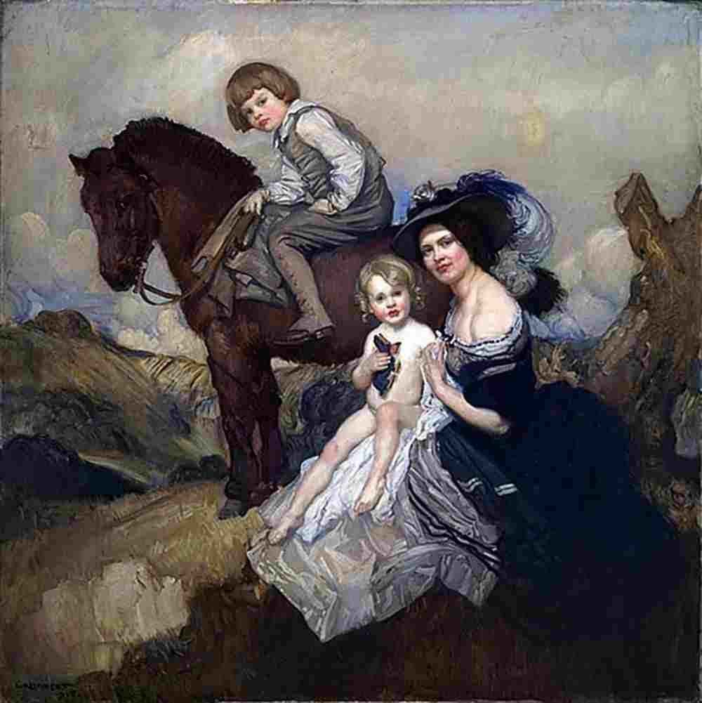 lam Portrait Group Art A4 Photo Print