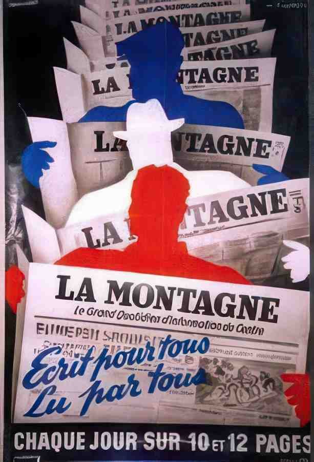 lamontagne Vintage Advert A4 Photo Print