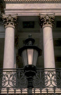 lamp post venice 1980s 1990s A4 Photo Print