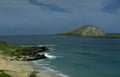lanai island beach Vintage A4 Photo Print