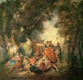 lanc Company in the Park Art A4 Photo Print