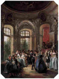 lanc Dance in a Pavilion Art A4 Photo Print