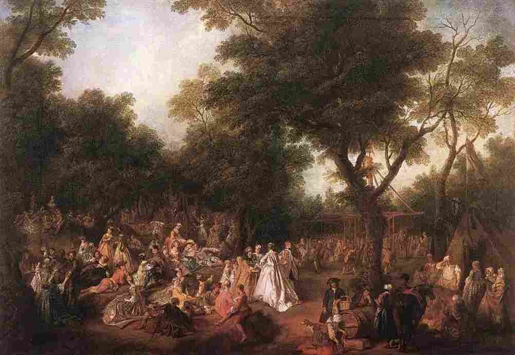 lanc Fete in a Wood Art A4 Photo Print