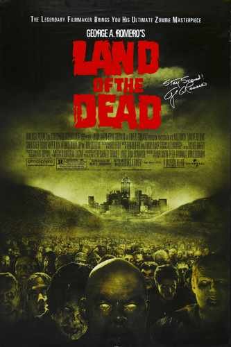 land of dead  01 film star poster A4 Photo Print