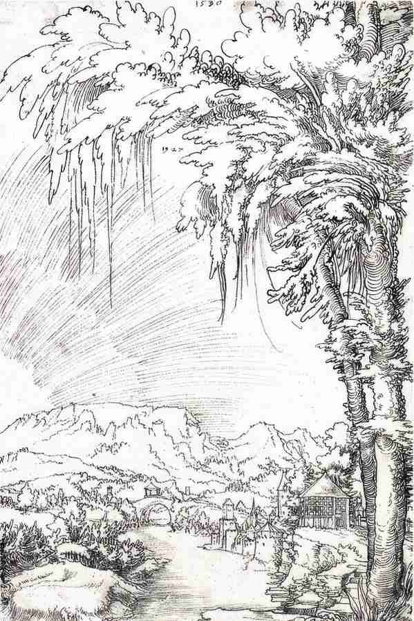landscap 128 Art A4 Photo Print