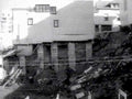 landslide building damage1980s 1990s A4 Photo Print
