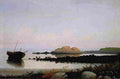lane Braces Rock Eastern Point Gloucester Art A4 Photo Print