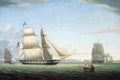lane Brig Antelope In Boston Harbor Art A4 Photo Print