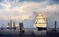 lane Salem Harbor Art A4 Photo Print