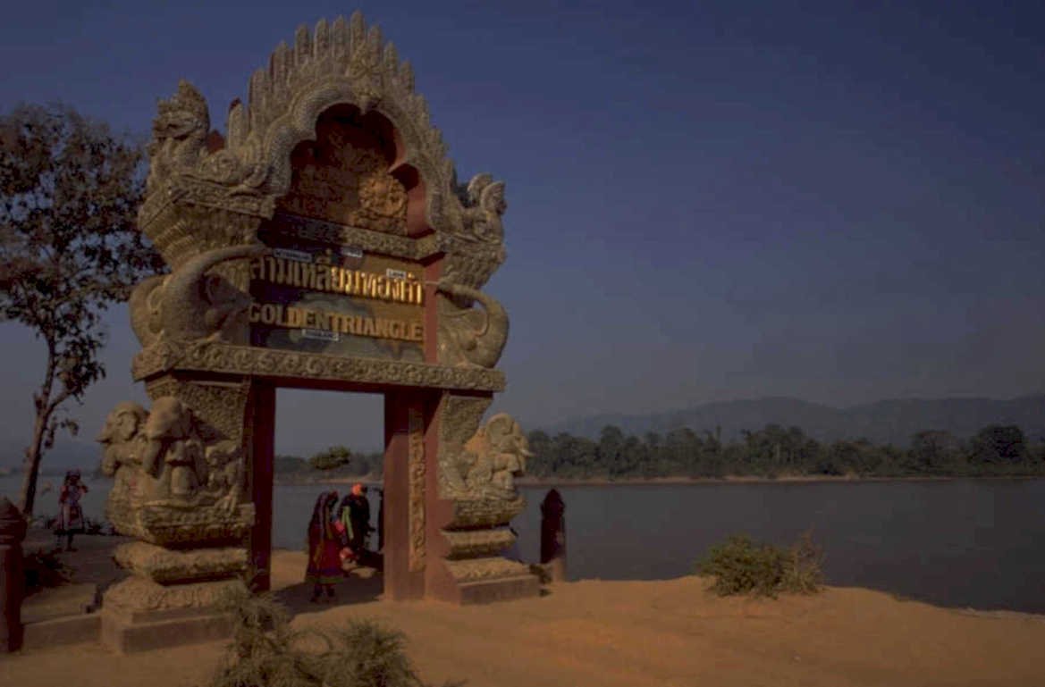 laos temple naga 1980s 1990s A4 Photo Print
