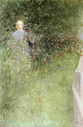 lars In the Hawthorn Hedge Art A4 Photo Print