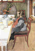 lars The Breakfast of the Sleepy head Art A4 Photo Print