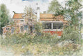 lars The Hut Art A4 Photo Print