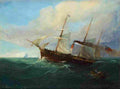 larson marcus steamboat in distress Art A4 Photo Print