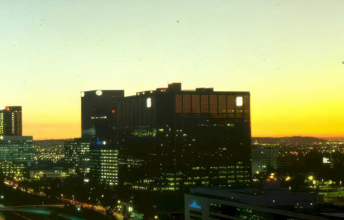 las vegas sunset Vintage A4 Photo Print
