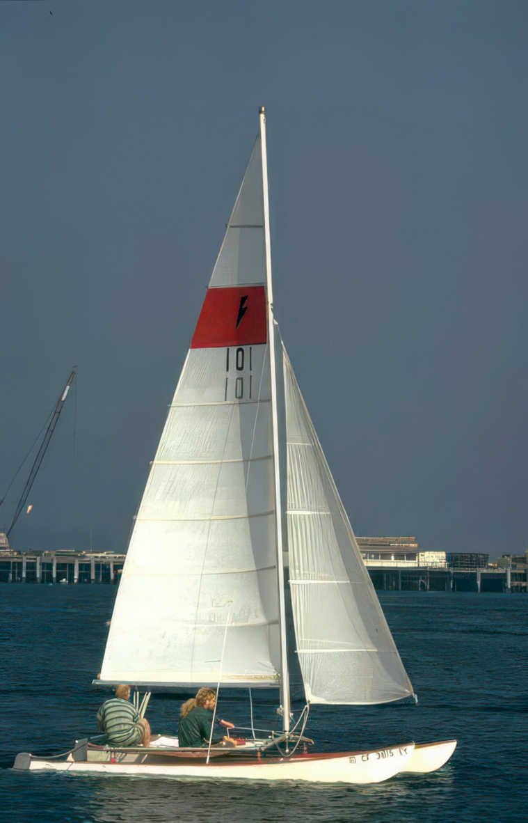 laser dinghy sailboat GIGA 2