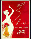 lasso jean patou perfume 1960 Advert A4 Photo Print