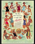 lastex swimwear advert Advert A4 Photo Print