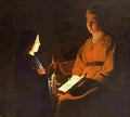 lat Education of the Virgin Art A4 Photo Print