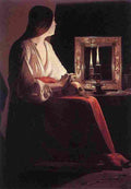lat Penitent Magdalen Art A4 Photo Print