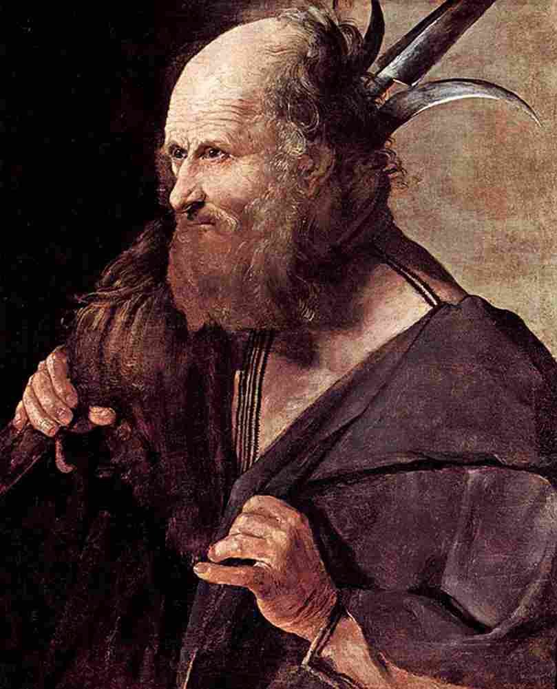 lat Saint Judas of Thaddaus Art A4 Photo Print