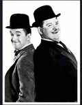 laurel and hardy Advert A4 Photo Print