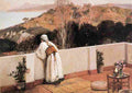 lav Evening Tangier Art A4 Photo Print