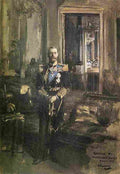 lav George the Fifth Buckingham Palace Art A4 Photo Print
