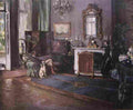 lav The Greyhound Art A4 Photo Print