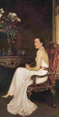 lav Viscountess Winborne Art A4 Photo Print
