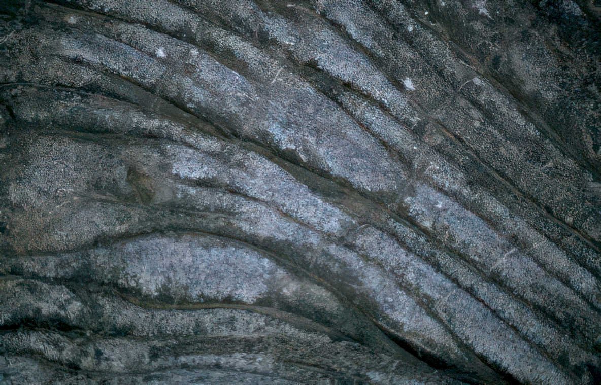 lava flow basalt Vintage A4 Photo Print
