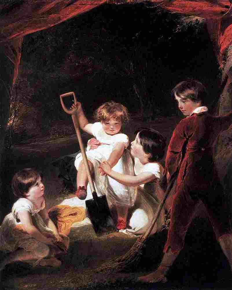 law Angerstein Children Art A4 Photo Print