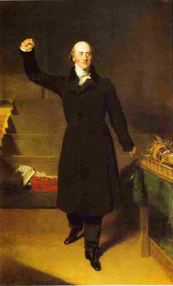 law George Canning MP Art A4 Photo Print