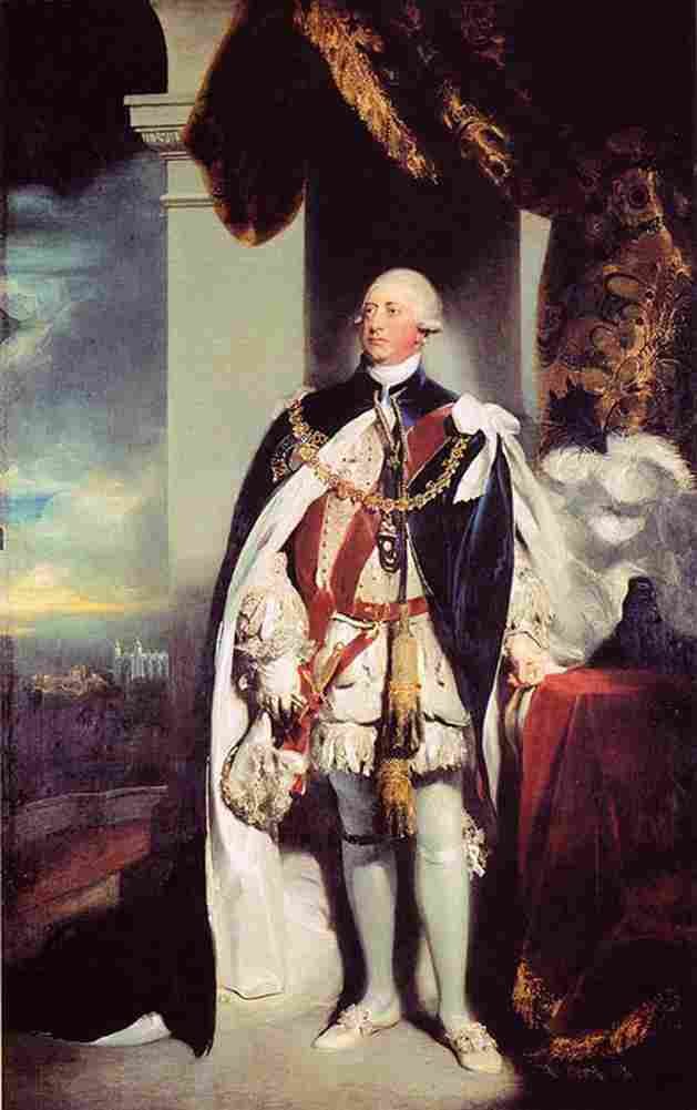 law George III Art A4 Photo Print