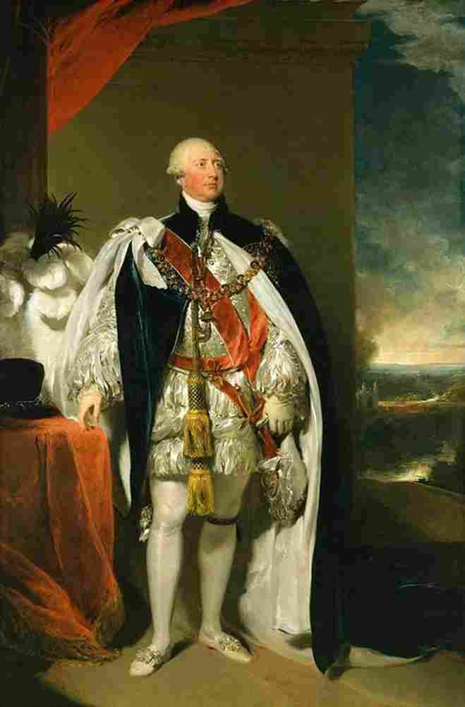 law George The Third Art A4 Photo Print