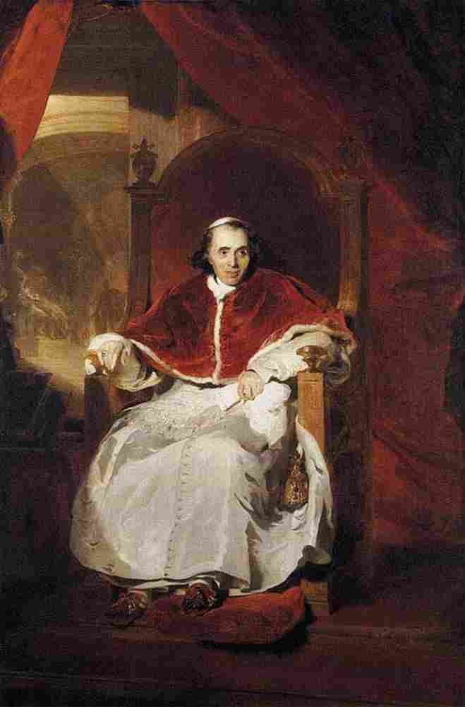 law Pius VII Art A4 Photo Print