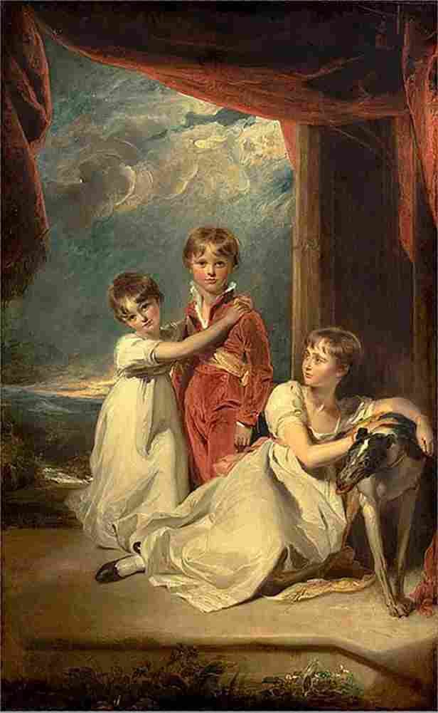 law The Children of Sir Samuel Fludyer Art A4 Photo Print