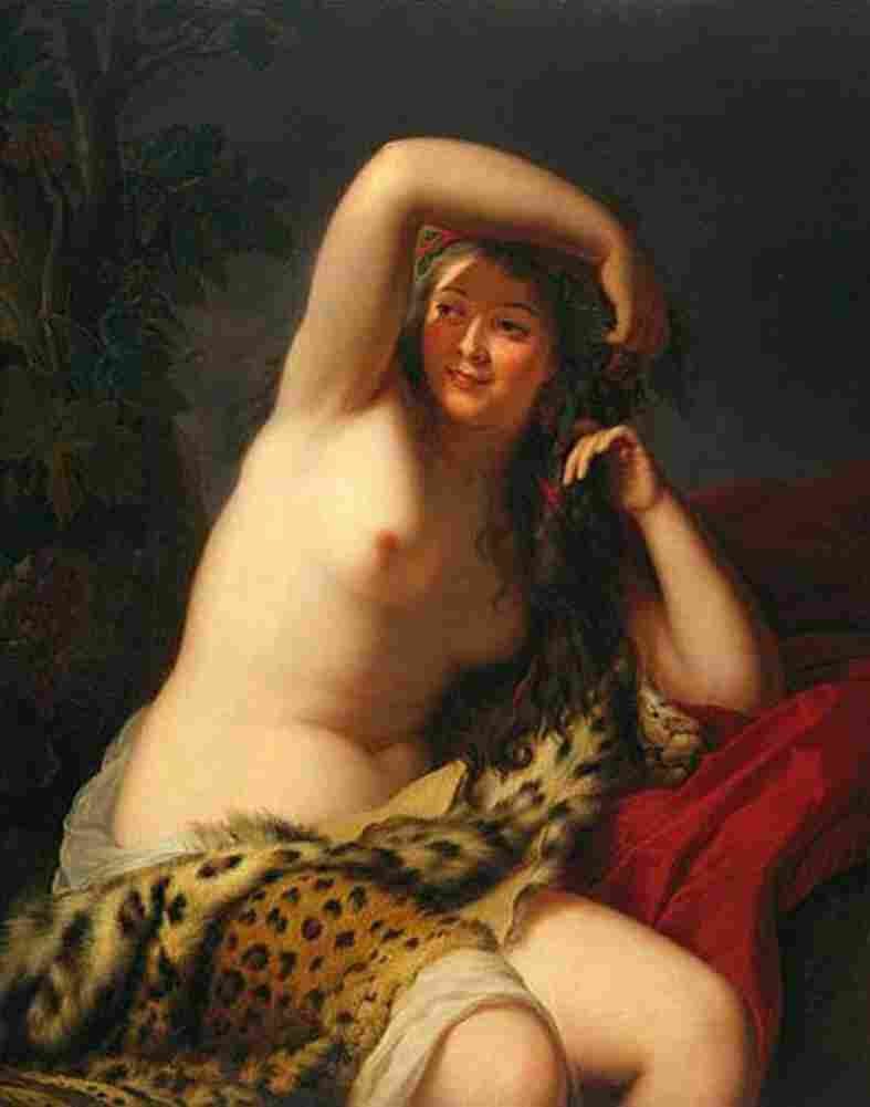 le brun louise bacchante Art A4 Photo Print