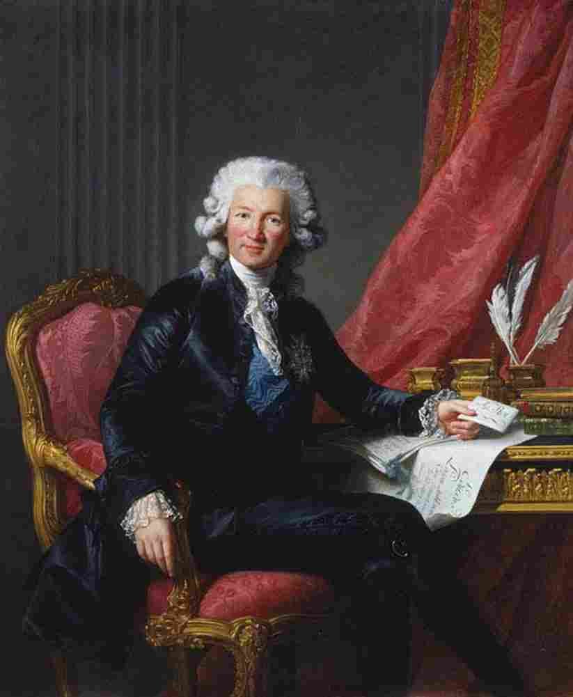 le brun louise charles alexandre de calonne Art A4 Photo Print