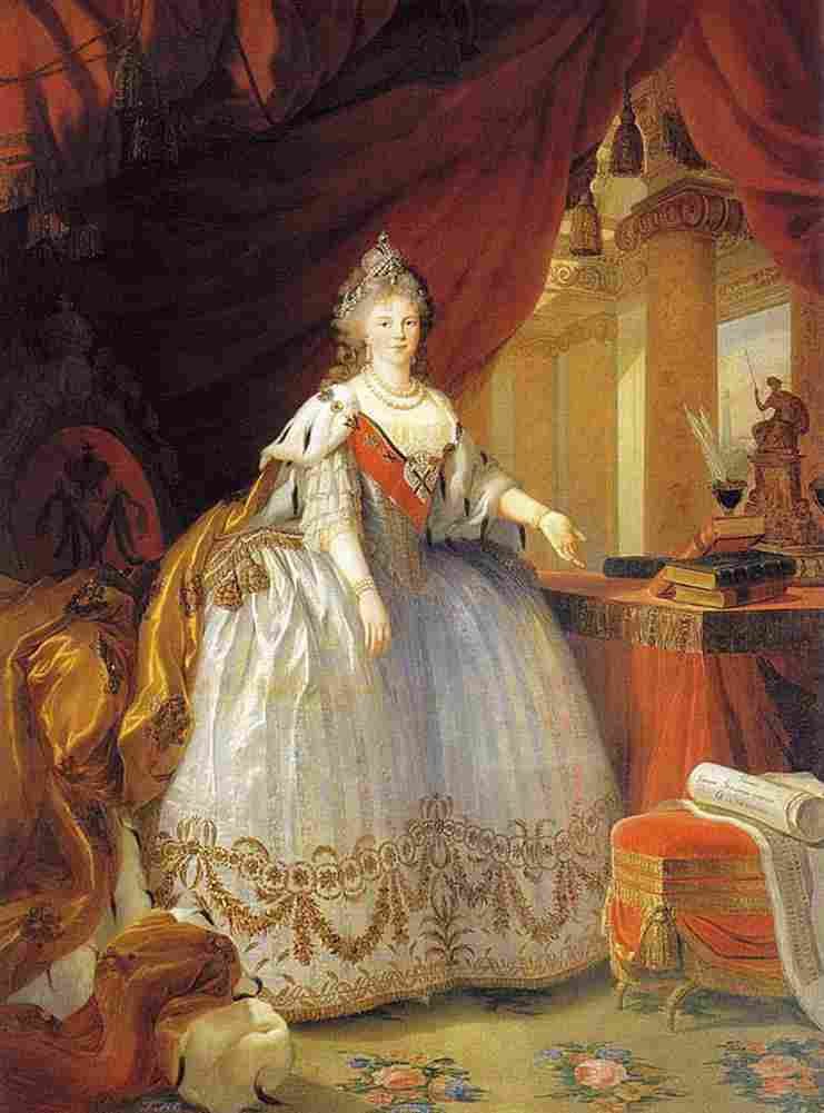 le brun louise empress maria feodorovna Art A4 Photo Print