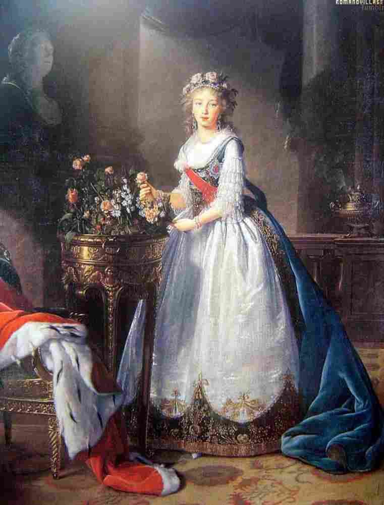 le brun louise grand duchess elisabeth Art A4 Photo Print