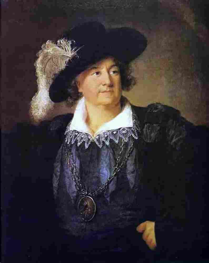le brun louise stanislaus two august of poland Art A4 Photo Print