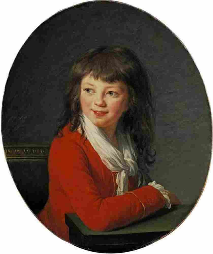 le brun louise the comte d espagnac Art A4 Photo Print