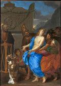le brun sacrifice of polyxena A4 Photo Print