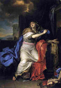 le brun the repentant magdalen Art A4 Photo Print