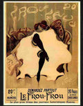 le frou frou lucien henri weil 1900 2 Advert A4 Photo Print